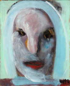 William Scott Olsen. Composition with face