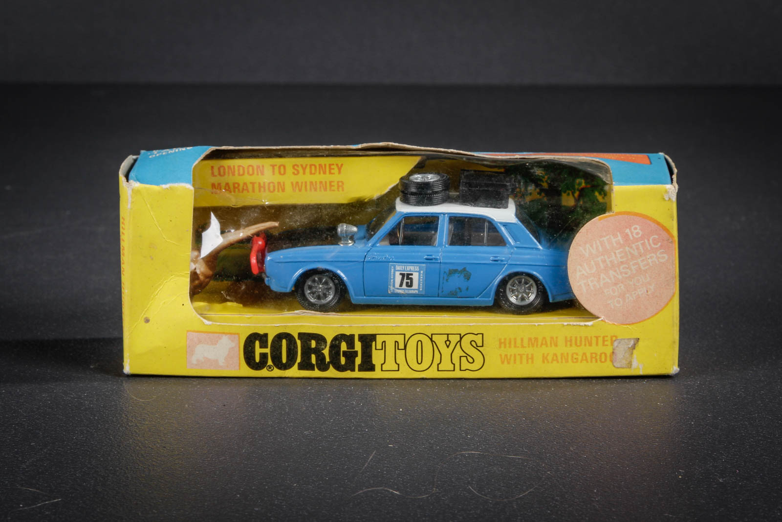 Corgi 302 Hillman Hunter Rally Car | Lauritz.com