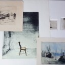 Konvolut von 7 Druckgrafiken und Zeichnungen verschiedener Künstler (7)