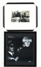 Anders Moseholm & Andy Warhol / Jean-Michel Basquiat. Diverse grafik. (2)