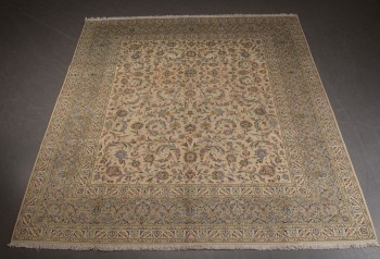 Persisk Keshan Tæppe 295 x 315 cm.