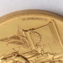 Ovide Yencesse m.fl. Fire medaljer / plaketter i bronze og metal (4)