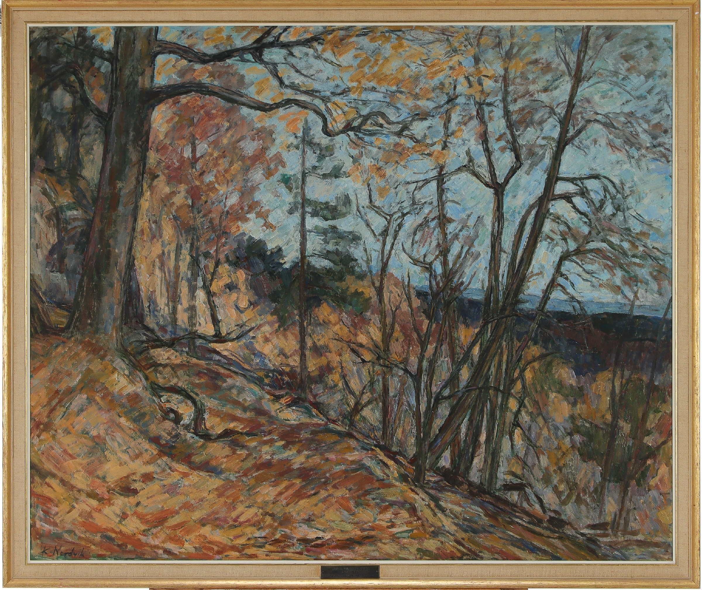 Kåre Nordvik. Forest area.
