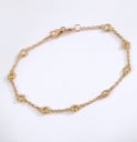 Diamond bracelet made of 18 kt. gold, total approx. 0.56 ct.