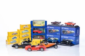 Collection model cars (18)