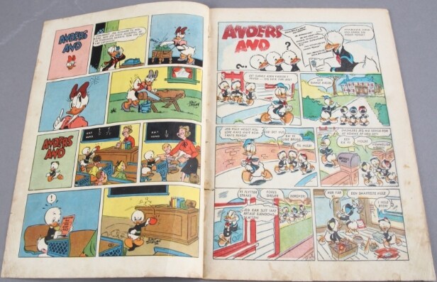 Walt Disney's Anders And & Co. Nr. 2, 3, 4 fra årgang 2 1950 samt Nr. 8, 9, 10, 11, 11B og 12. 2. årgang, 1950 (9)