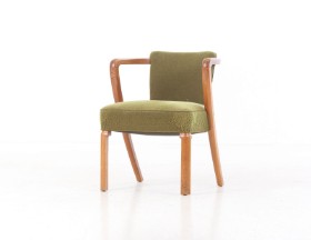 Slagelse Furniture Works. Elm armchair, model no. 30'