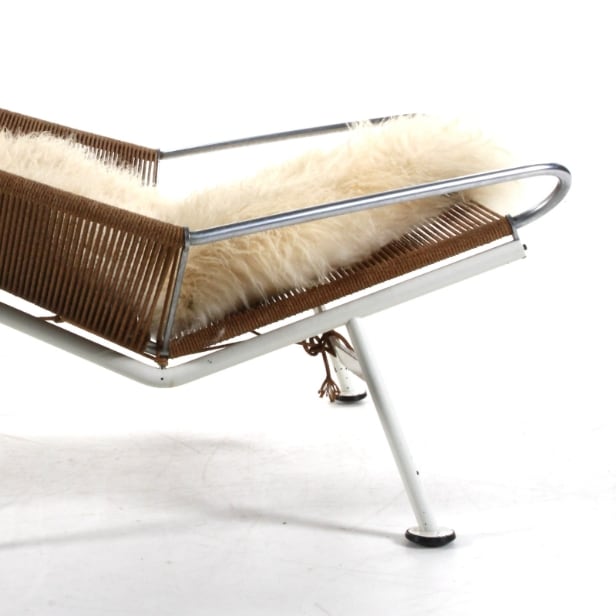 Hans J. Wegner. Flagline chair / Flag Halyard chair, Getama GE-225, 1960s
