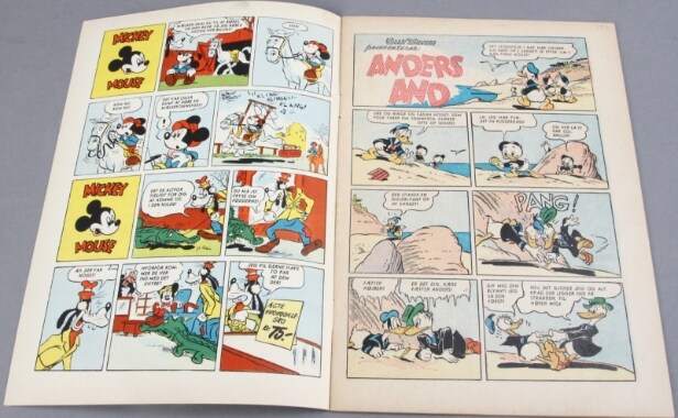 Walt Disney's Anders And & Co. Nr. 2, 3, 4 fra årgang 2 1950 samt Nr. 8, 9, 10, 11, 11B og 12. 2. årgang, 1950 (9)