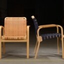 Alvar Aalto. Fem armstole af birketræ, model 45 (5)