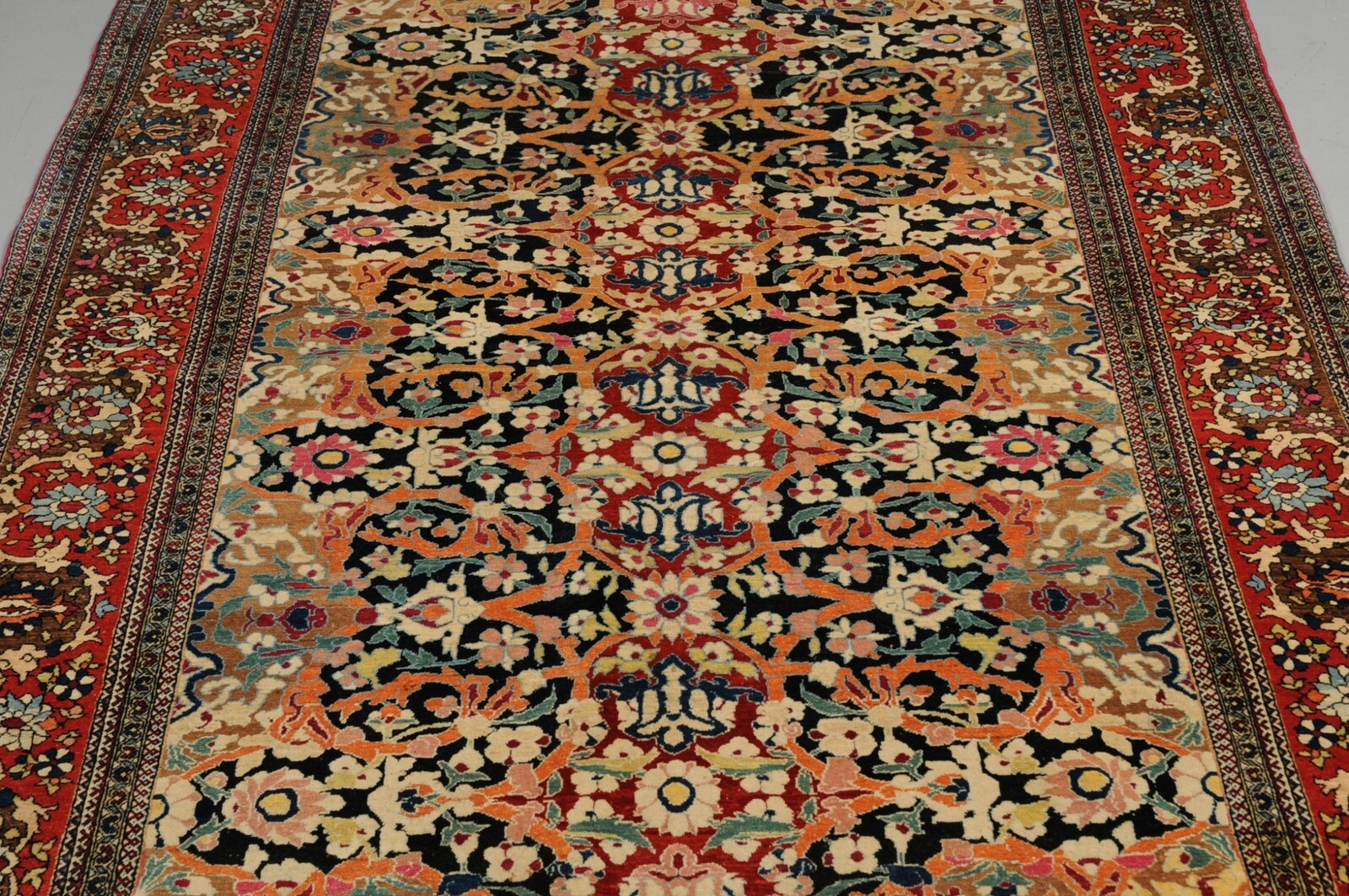 Antiker Persischer Isfahan - Ahmad Teppich, 235x147 cm | Lauritz.com