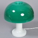 Bordlampe, Kastrup Holmegaard Glasværk, Parasol af Michael Bang 