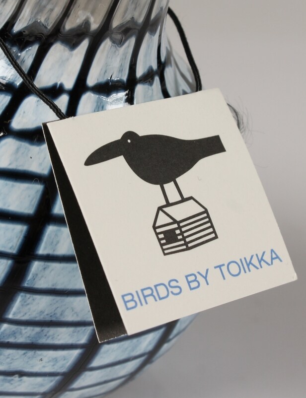 Oiva Toikka ett par fåglar, Nuutajärvi, Ittala, glas (2)