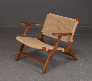 Cinas. Model Saga. Loungestol af teak