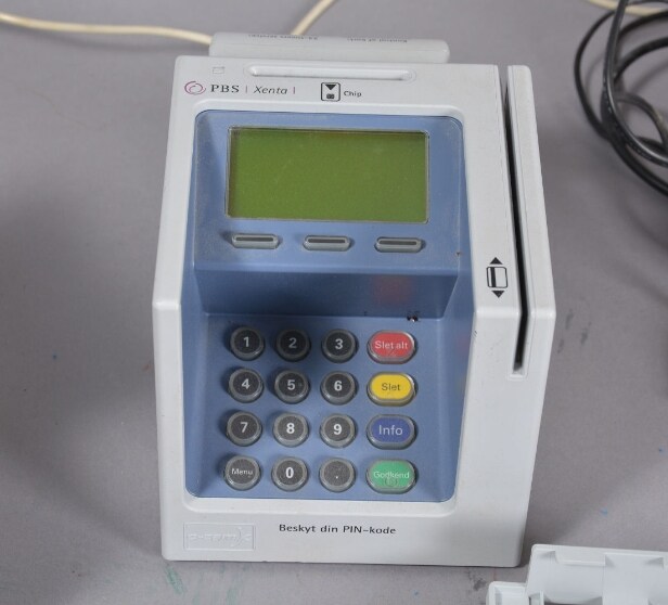 Dankortterminal samt elektronisk pengekasse (2)