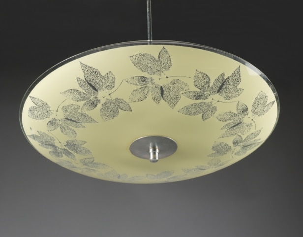 Napaco. 'Brussels' glass pendant,