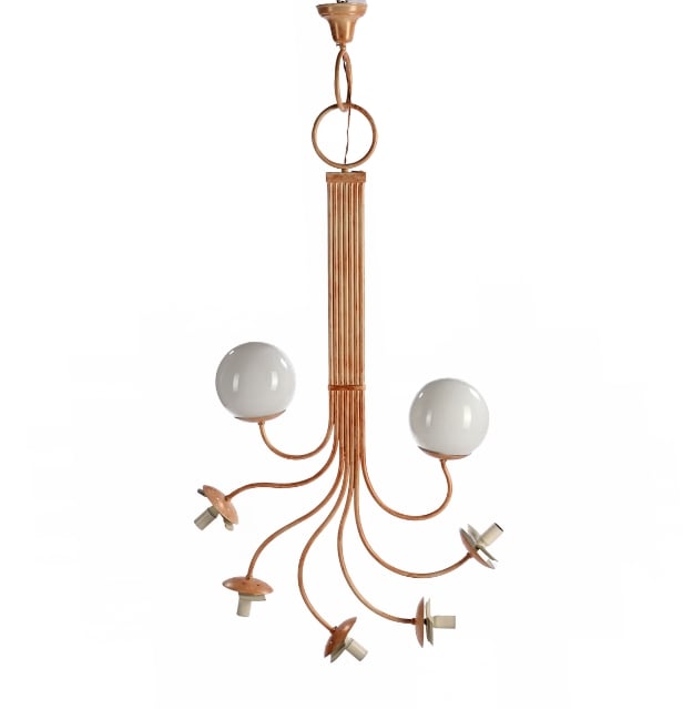 Italian 'Sun' pendant lamp from the 60s