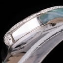 Tiffany & Co. 'Metro'. Ladies' steel wristwatch with diamonds