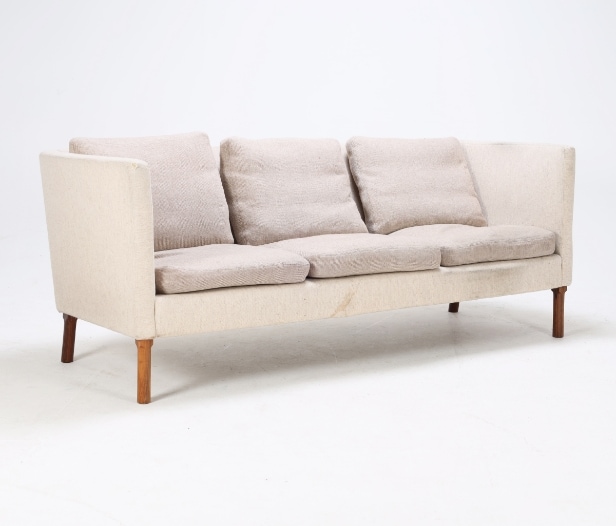 Arne Vodder for Fritz Hansen. Tre-pers. sofa, model '7863'