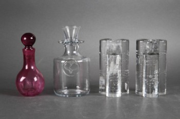 Samling glas(4)