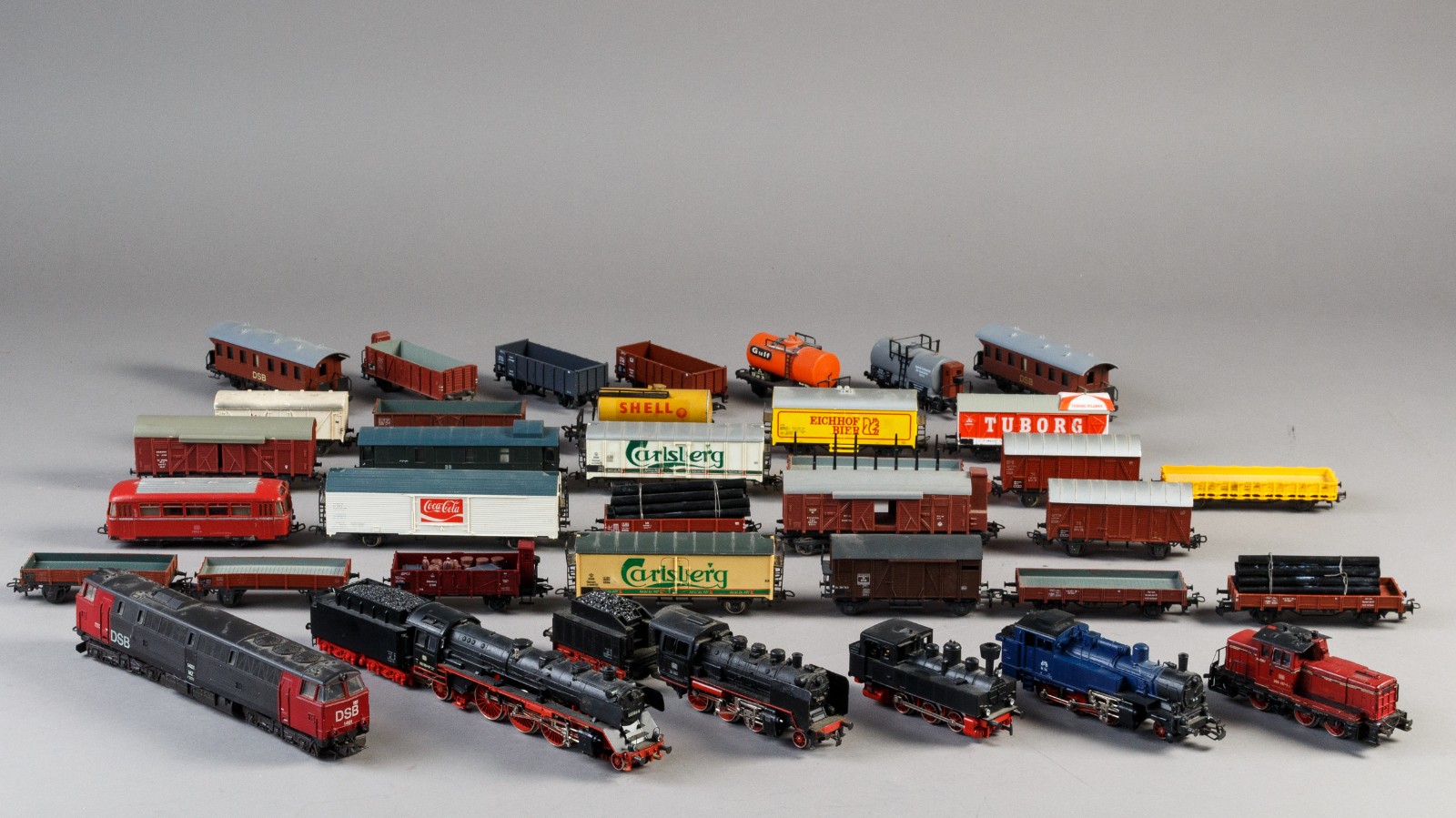 Samling Modeltog Spor H0, Märklin M.fl. (36) 