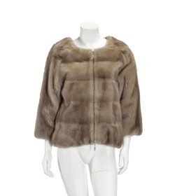 6947 - Kopenhagen fur. Jakke af mink. str. 38