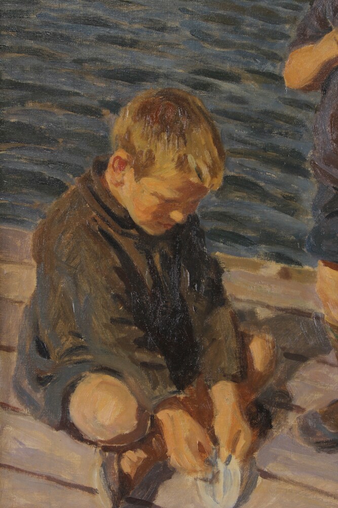 Peter Hansen. Maleri