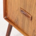 Danish furniture design. Freestanding rosewood desk, 1960s