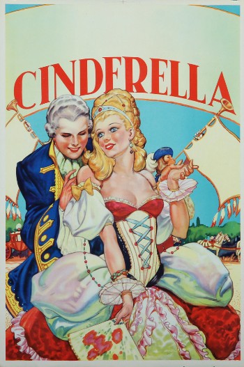 Engelsk plakat, Cinderella, ca. 1930