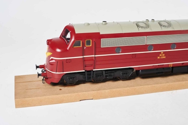 Modeltog DSB MY spor1, 1104. Epoche III. 