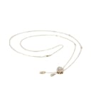 Zipper diamond necklace in 14 kt. gold, approx. 1.81 ct.