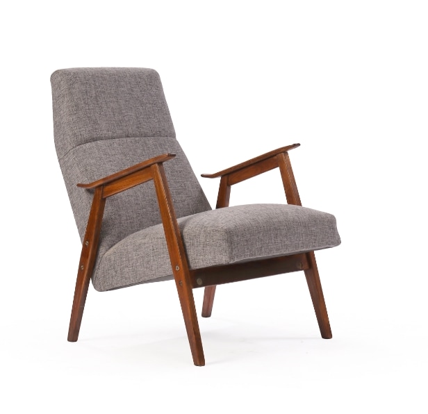 Jaroslav Šmidek. Armchair made of stained wood