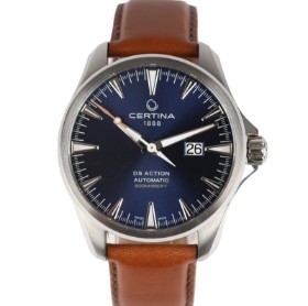 Certina: DS Action Big Date herreur, automatic, Ø41 mm.