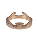 Georg Jensen. Fusion brilliant-cut ring in 18 kt gold. 0.19 ct.
