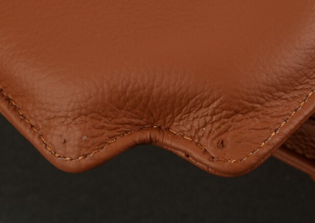 Cushion set for the 'Folkestolen', Børge Mogensen model J39. Cognac leather. (6)