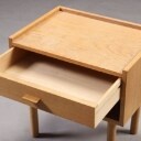 H. J. Wegner. Natbord / sengebord, egetræ