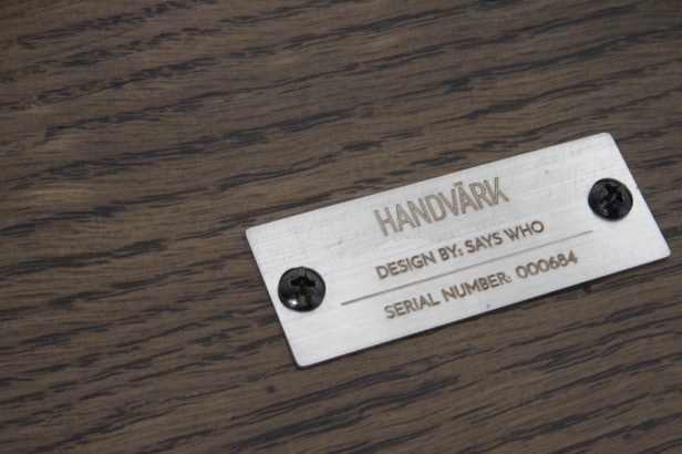 40 Says Who Handvärk. Dining chair, model Paragon