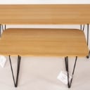 526. Nissen & Gehl for Aksel Kjersgaard. Two solid oak coffee tables, model AK825 and AK830, Naver Collection (2)