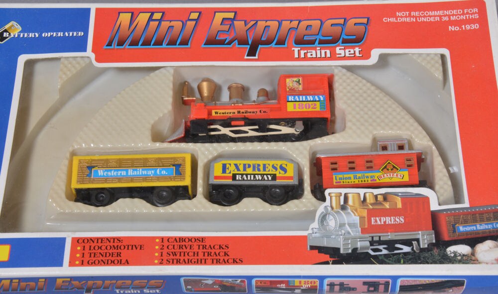 mini express train set