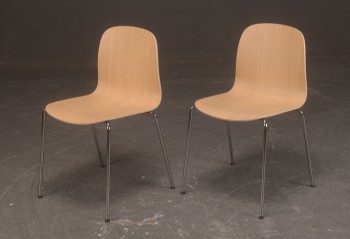 Iskos-Berlin, for Muuto. Fiber side chair, (2)