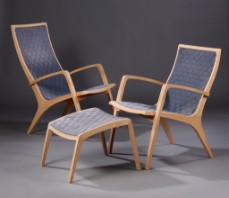 Jakob Berg. Hvilestole samt model Ara 1 og Ara 2 (3)