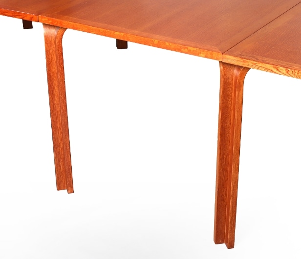 Rud Thygesen & Johnny Sørensen. Conference table made of lacquered teak