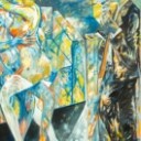 Professor Horst Böhm, diptych dancing couples. (2)