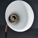 Standerlampe, sortlakeret, Svend Aage Holm Sørensen - tilskrevet, 1900-tallets midte 