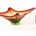 Murano and others Owl and dish (2)