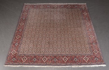 Persisk Bidjar tæppe 250 x 248 cm.