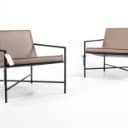 43. Emil Thorup for Handvärk. Par lænestole, model Lounge Chair (2)