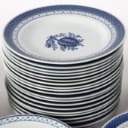 Aluminia / Royal Copenhagen. Tranquebar dinnerware etc.,