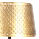Two floor lamps in lacquered metal. (2)