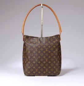 Louis Vuitton. 'Looping GM' skuldertaske af Monogram Canvas